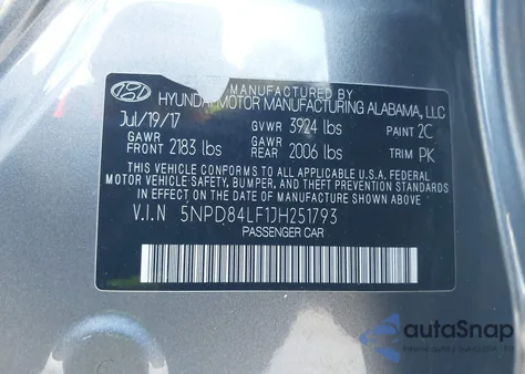 2018 Hyundai Elantra Sel from USA, damaged, VIN 5NPD84LF1JH251793